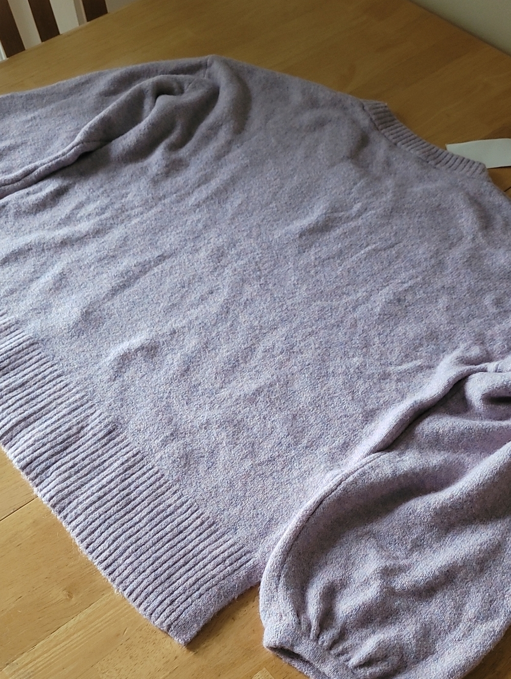 Madewell Wool Blend Balloon-Sleeve Pullover Sweater - Picture 10 of 13